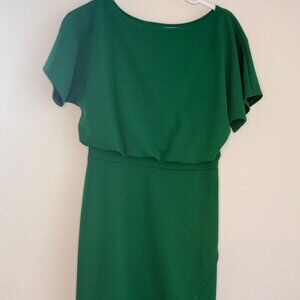 Kensie Emerald Green Short Sleeve Sheath Dress | Size 4